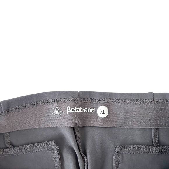 Betabrand Gray Pull On Pants Sz XL - Picture 2 of 4